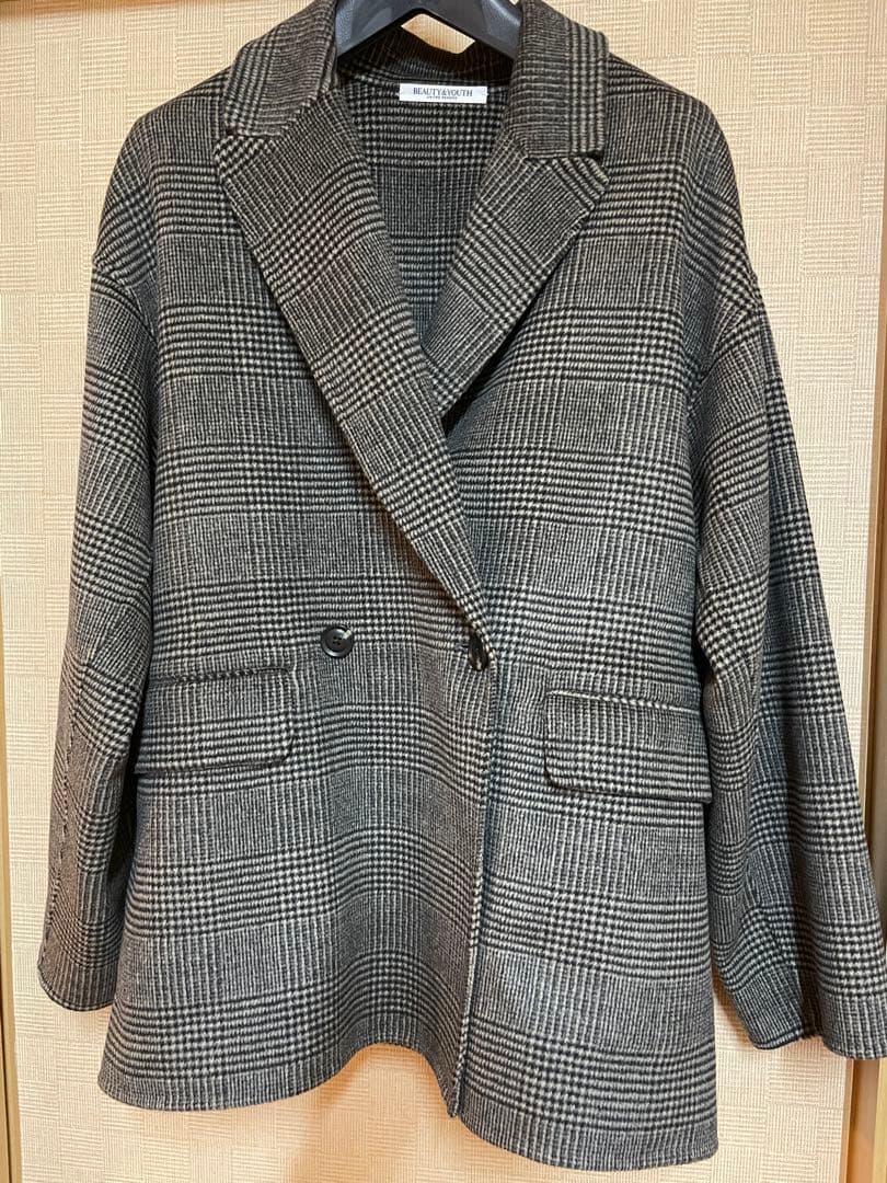 beauty&youthリバーテーラードミドルコートXS