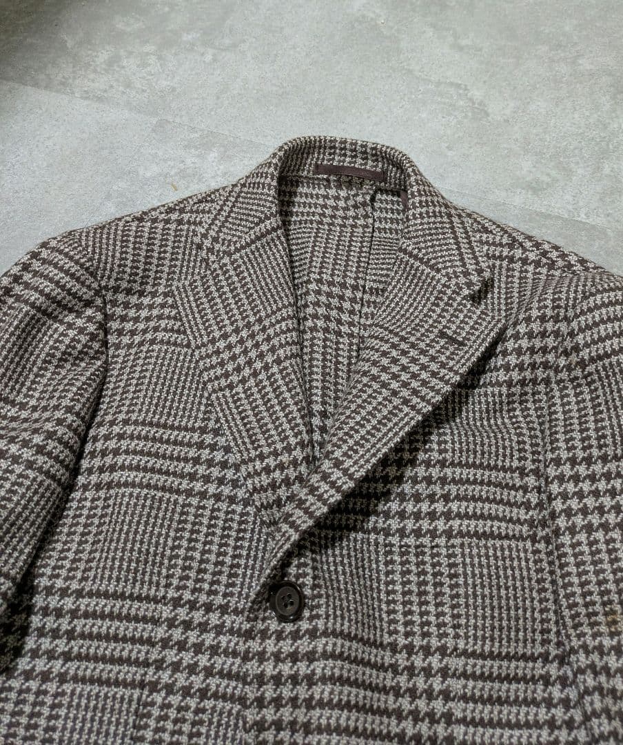 リングジャケット 千鳥柄 ツイードジャケット