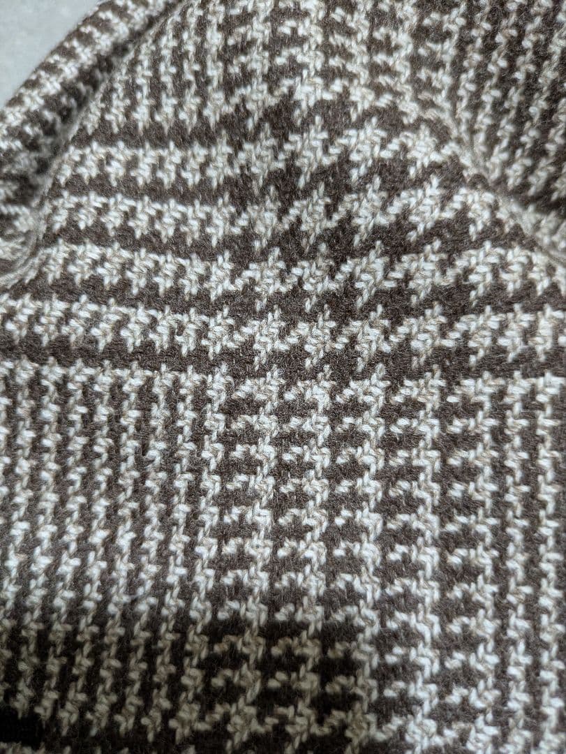 リングジャケット 千鳥柄 ツイードジャケット