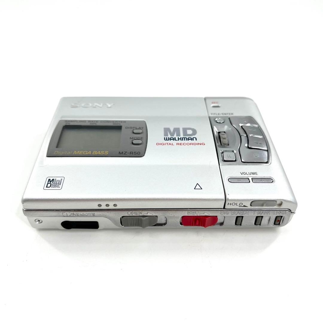 SONY ソニー MDウォークマン MDレコーダー MZ-R50 動作確認済