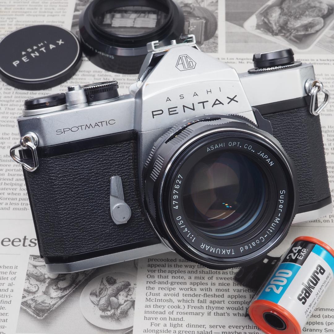 ペンタックス SP シルバー ＆ TAKUMAR 50mm F1.4 #88