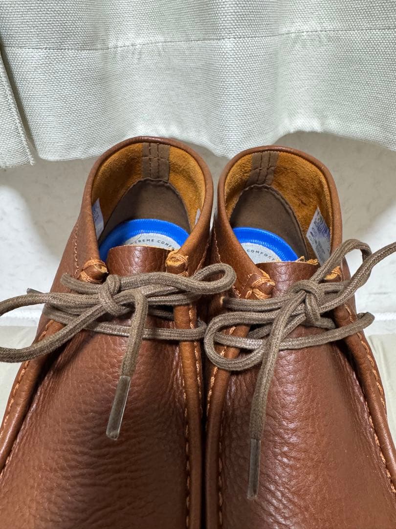 【新品未使用】クラークス シェイカーブーツ ブラウンレザー