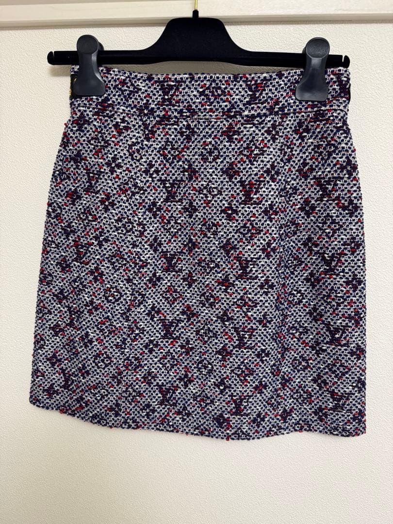 10/19まで限定値下げ！Louis Vuitton ツイードミニスカート