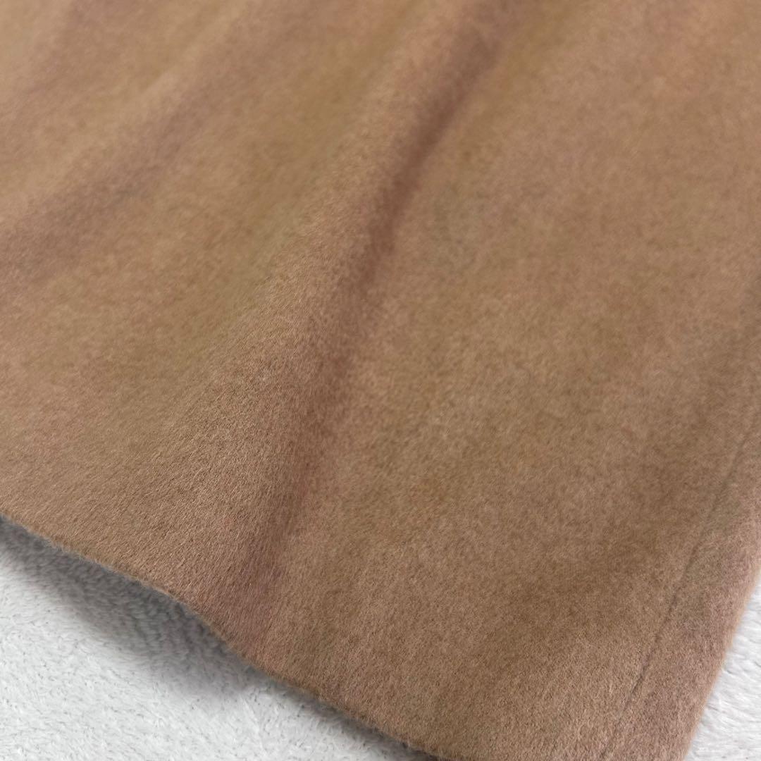 キャメル100%✨美品✨高級白タグ　マックスマーラ　裏地あり　キャメルワンピース