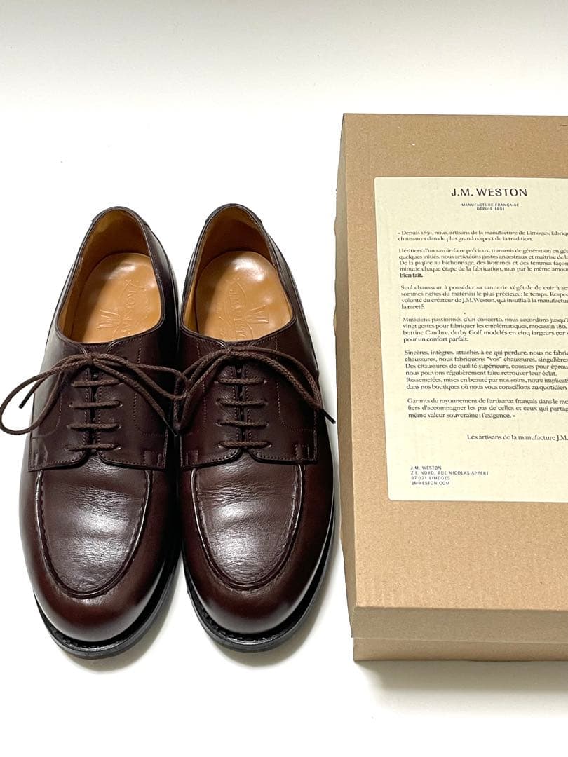 ◆美品◆ J.M. WESTON 641 GOLF 6 1/2 D ゴルフ