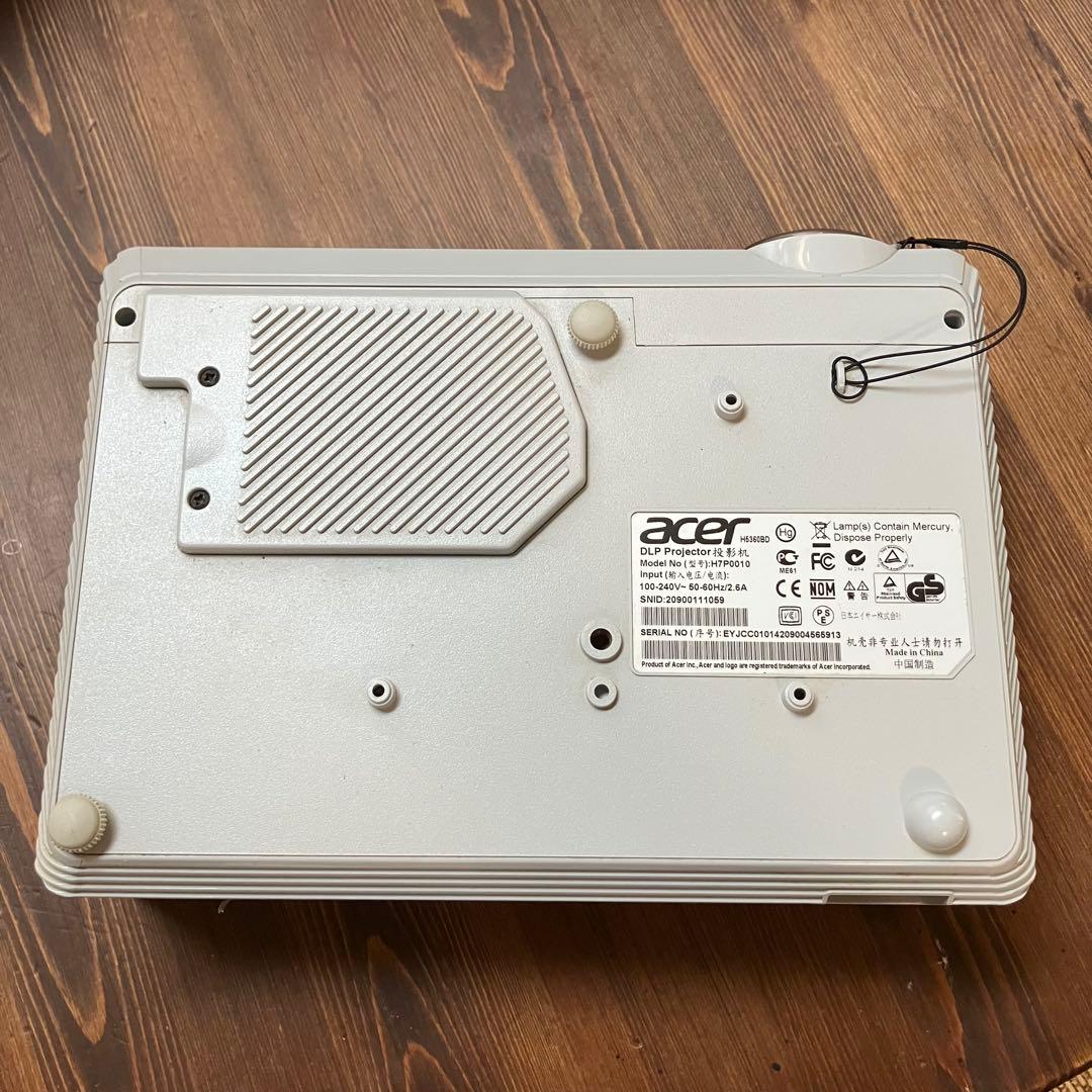 acer DLPプロジェクター H5360BD HDMI 3D