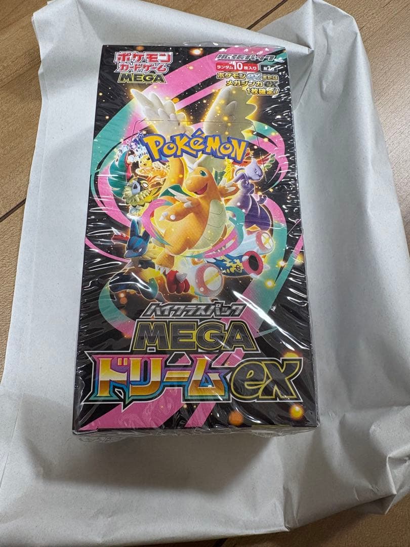 ポケモンカードゲーム MEGA ドリームEX 1BOX シュリンク付き