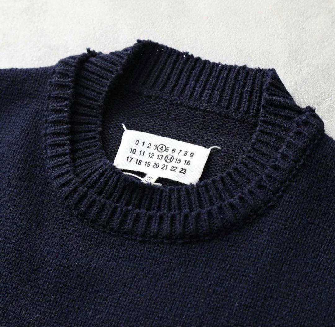 MAISON MARGIELA マルジェラ エルボーパッチセーター