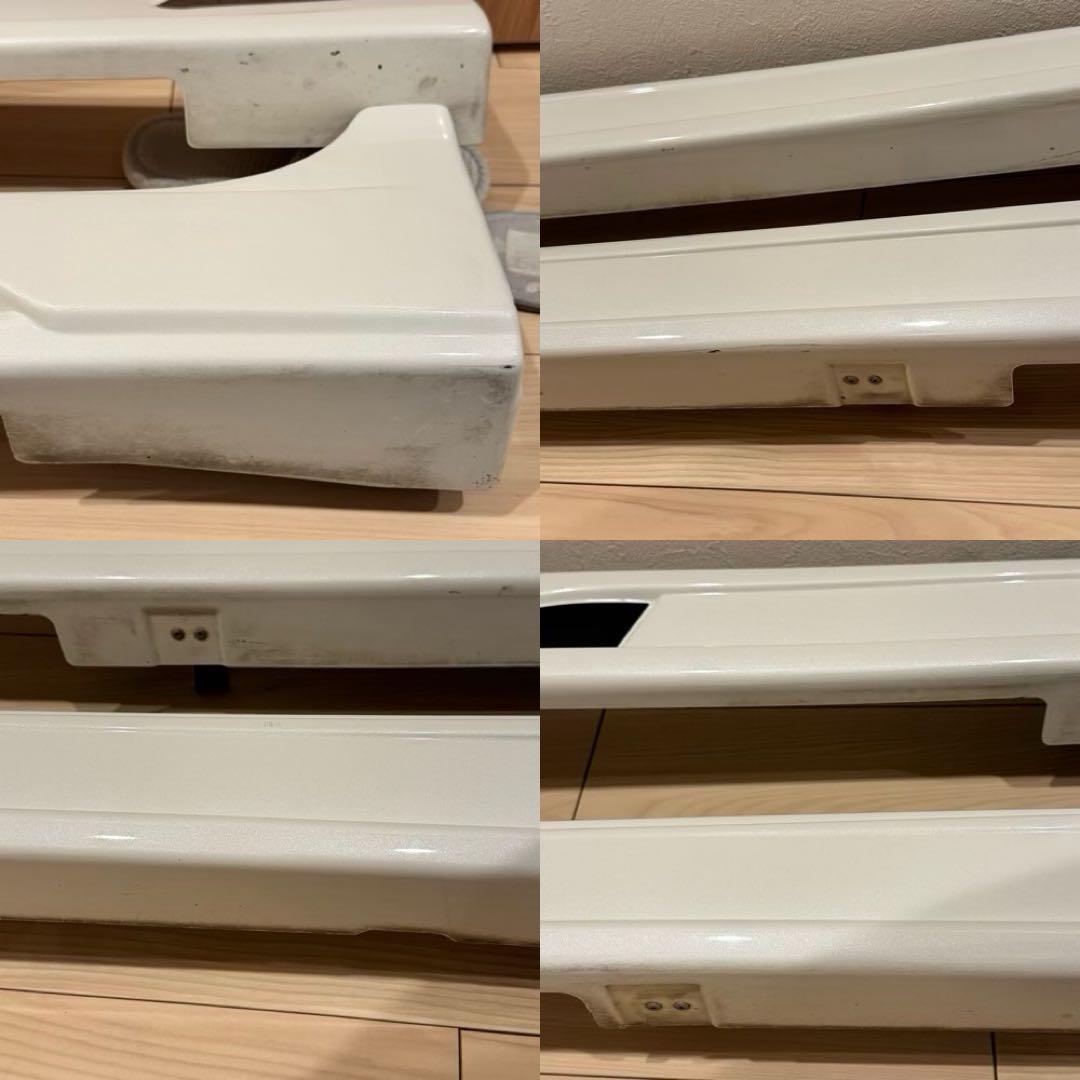 生産終了品 レア プリウス α ケンスタイル サイド ステップ エアロ 左右