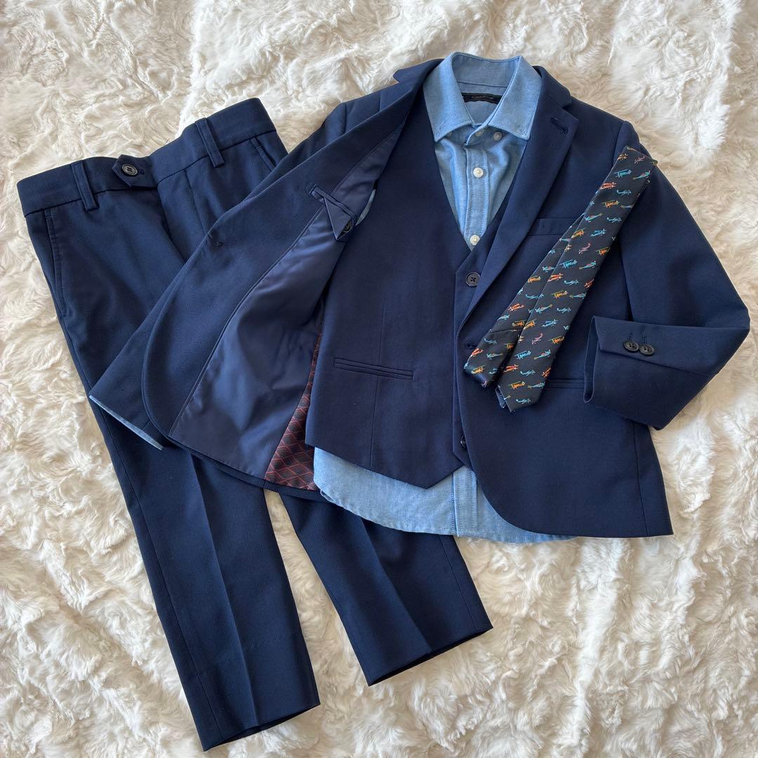 ♡5点セット♡nextスーツセット ジャケット・ベスト・パンツ・シャツ・ネクタイ