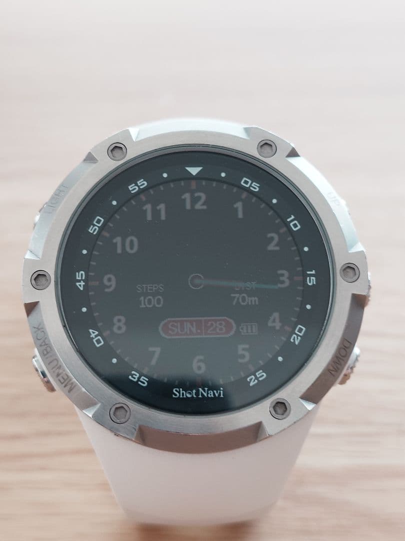 ショットナビ W1 Evolve（ホワイト） ゴルフナビ