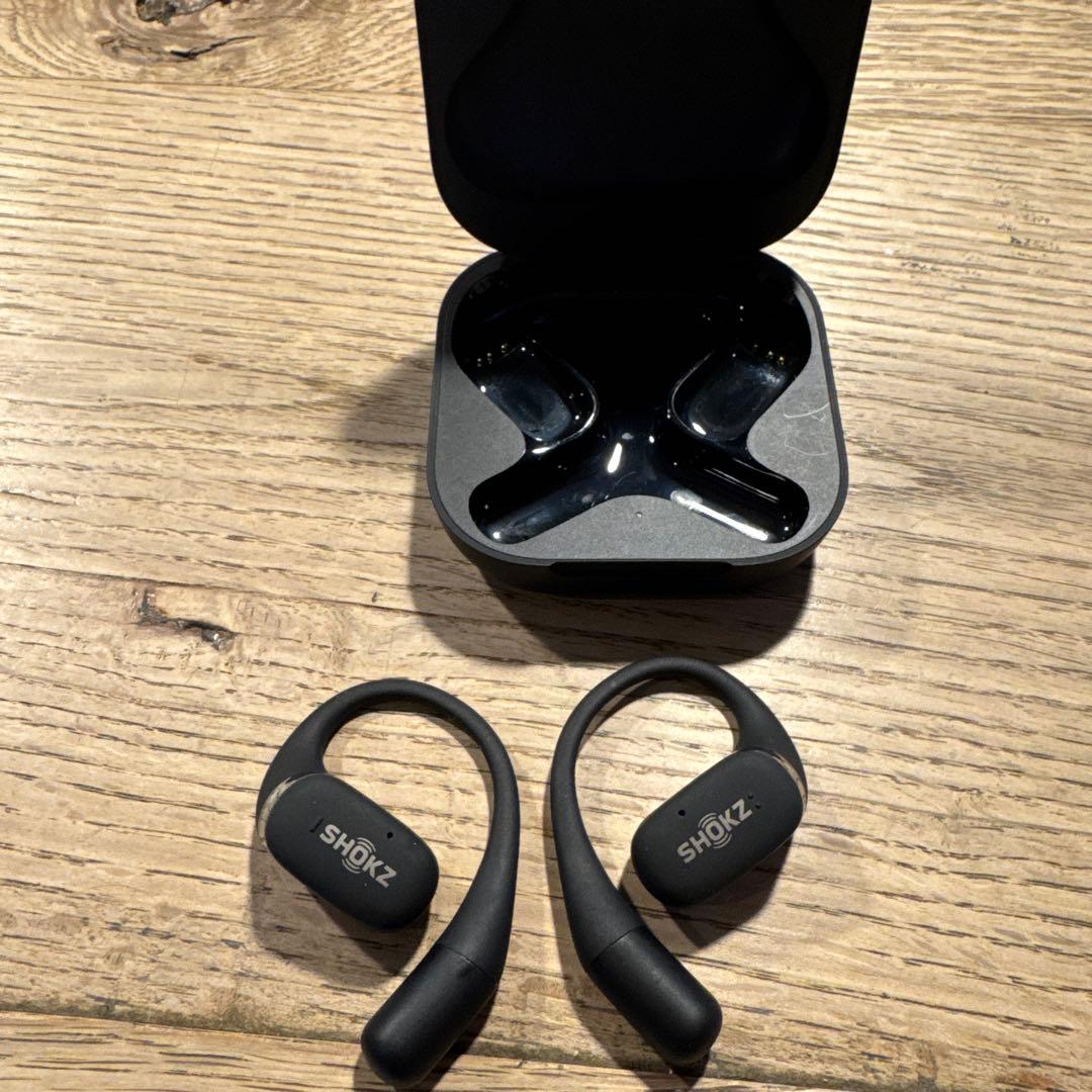 SHOKZ 骨伝導ワイヤレスイヤホン ブラック