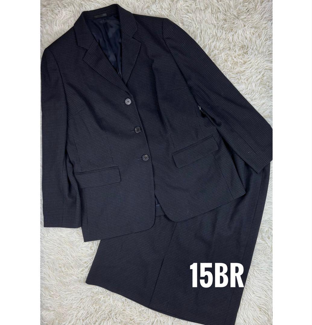 バーバリーロンドン レディーススーツ スカートスーツ 大きいサイズ 15