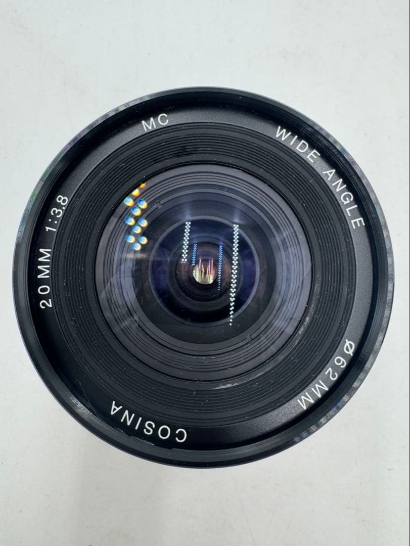 レンズ　COSINA 20mm 1:3.8 MC