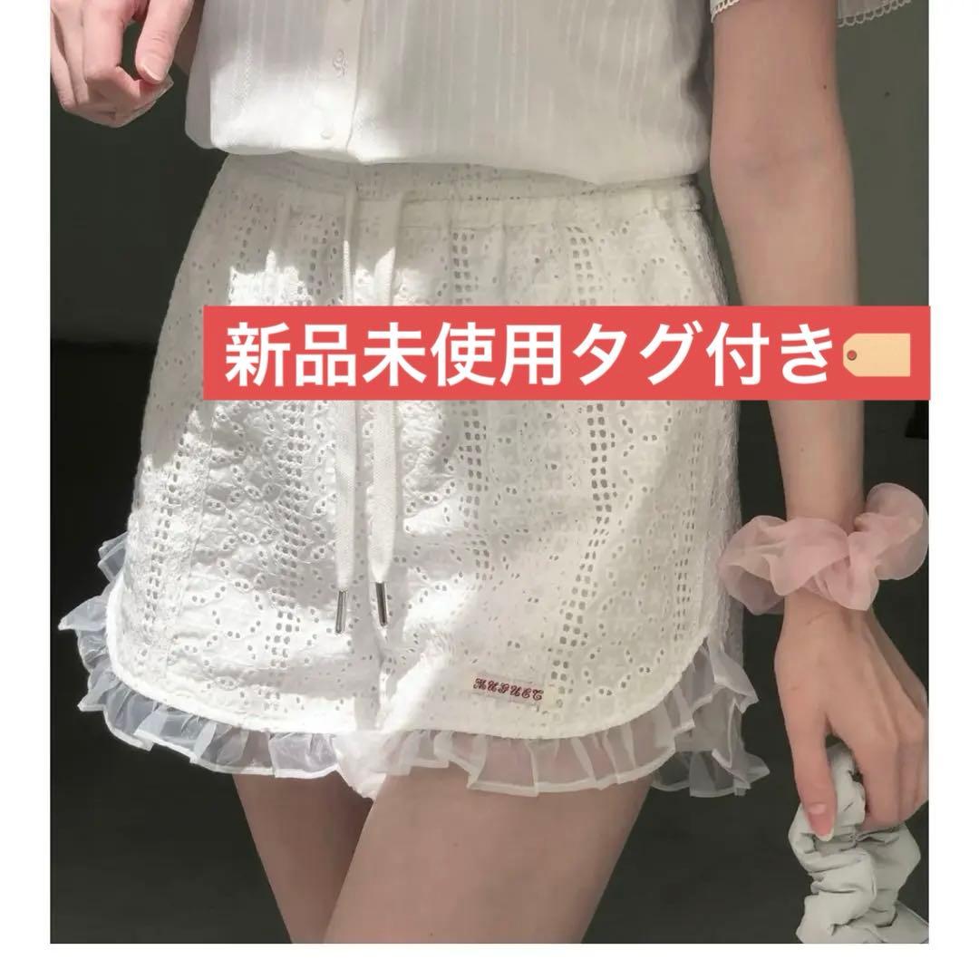 リ*ン様 muguet frill lace short pants