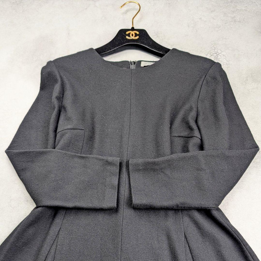 theory luxe セオリーリュクス ウール100% フレアワンピース