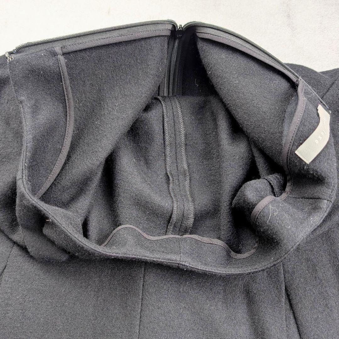 theory luxe セオリーリュクス ウール100% フレアワンピース