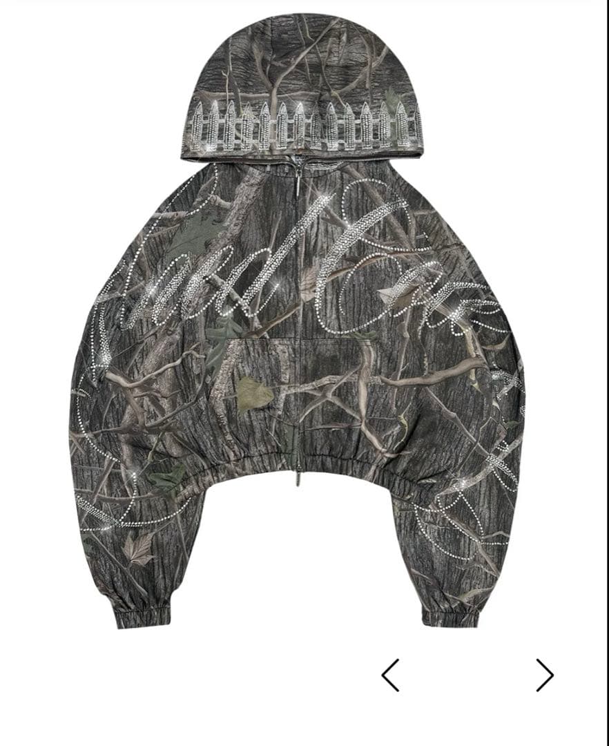 【NAMED COLLECTIVE】ZIP HOODIE TREE CAMO