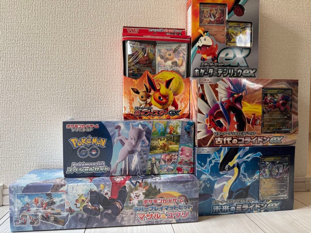 【未開封】【新品】ポケモンカードゲーム まとめ売り