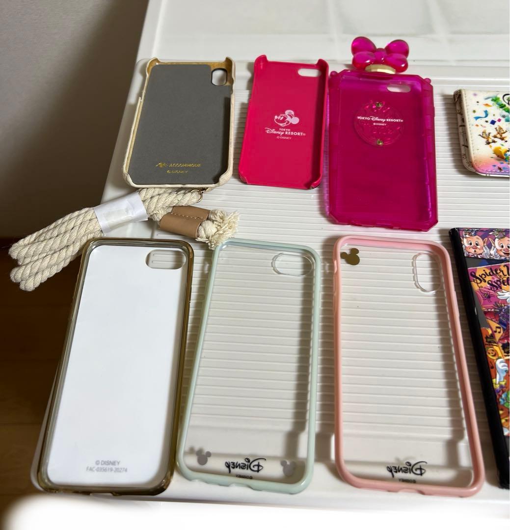 ディズニー、ミニー、ハロウィン、周年のスマホカバー