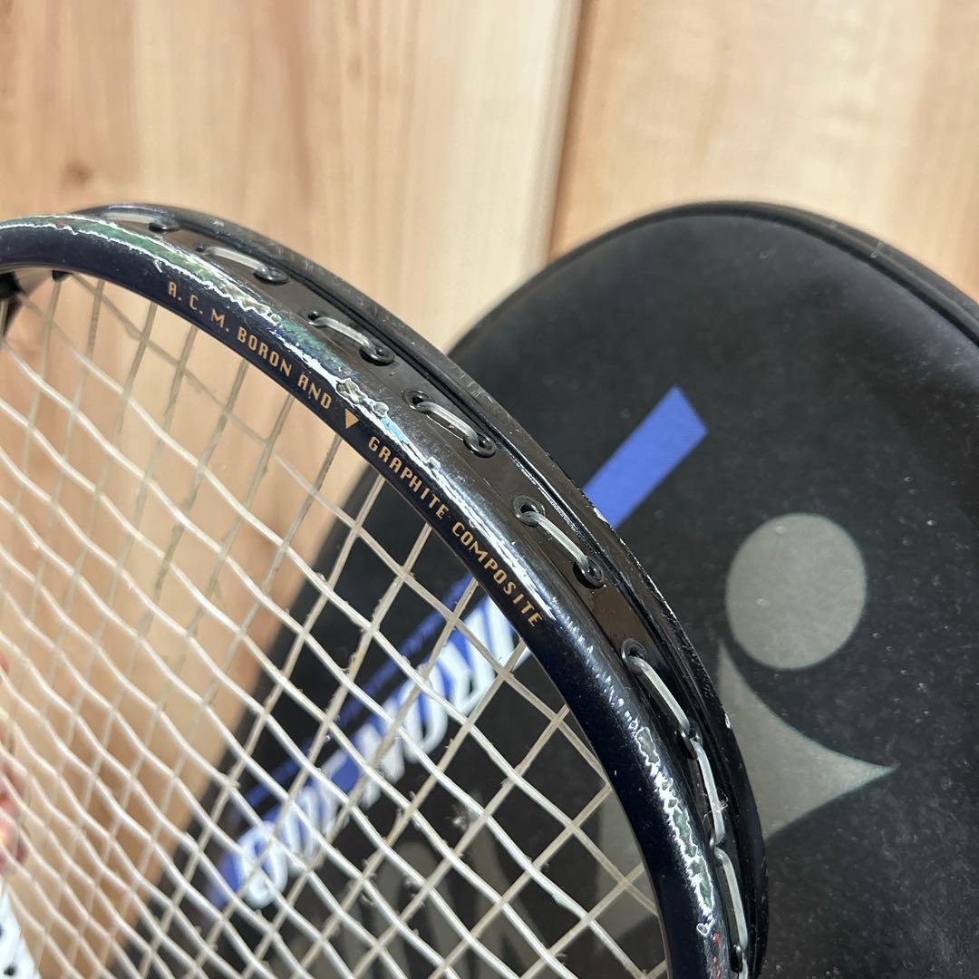 YONEX ボロン300 テニスラケット2本セットケース付　軟式テニス