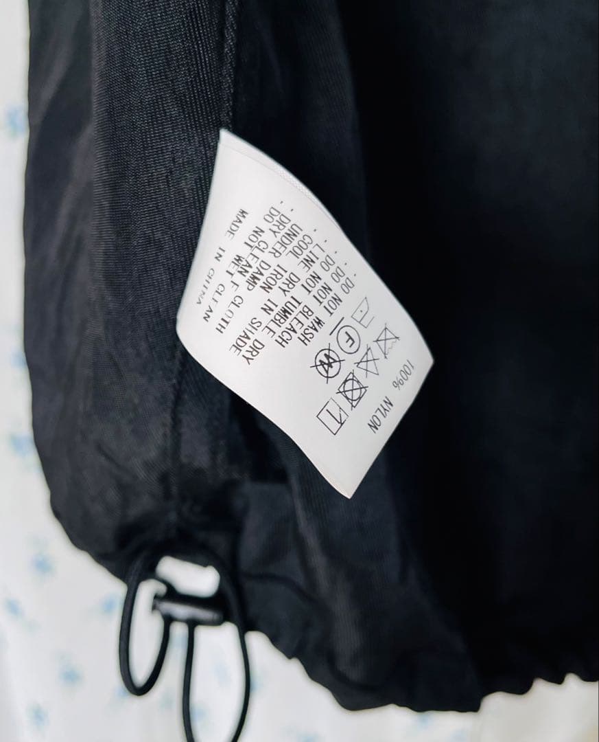 55000円 GVGV 黒 ジャンパースカート カーゴ ベスト ジャケット 36