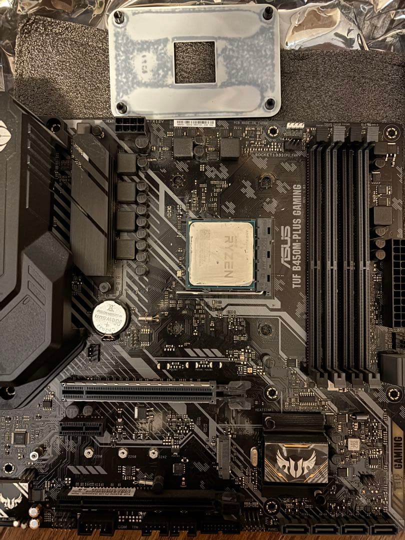 TUF B450M-PLUS GAMING　ryzen5 2600