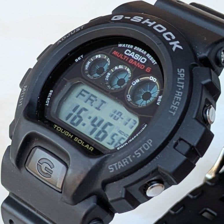 【極美品] CASIO GW-6900-1JF タフソーラー