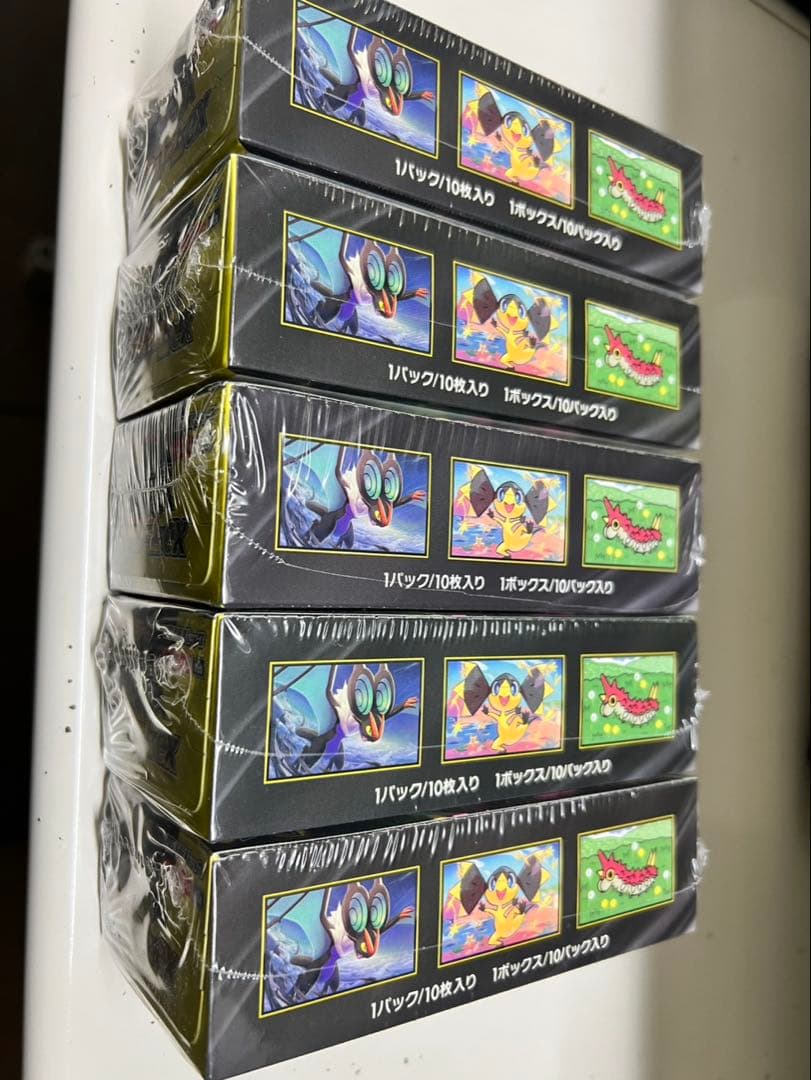 シュリンク付きポケモンカードMEGA ハイクラスパック ドリーム ex 5BOX