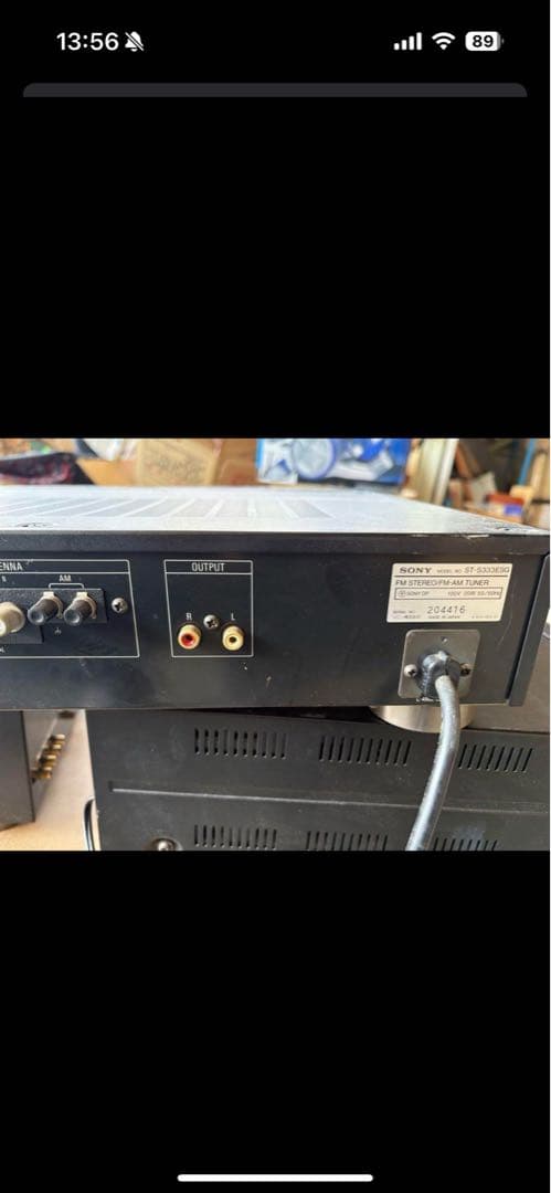 希少 SONY ST-333ESG FM/AMステレオチューナー