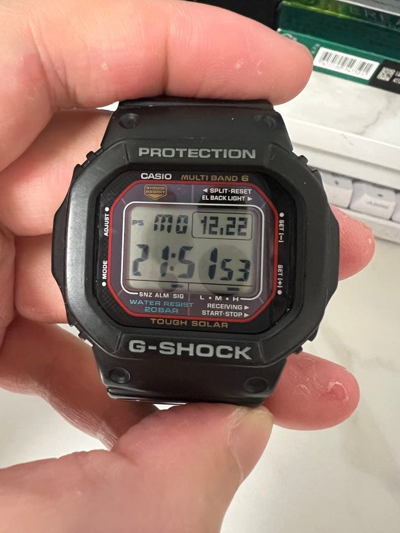 カシオ CASIO G-SHOCK GW-M5610U 電波ソーラー