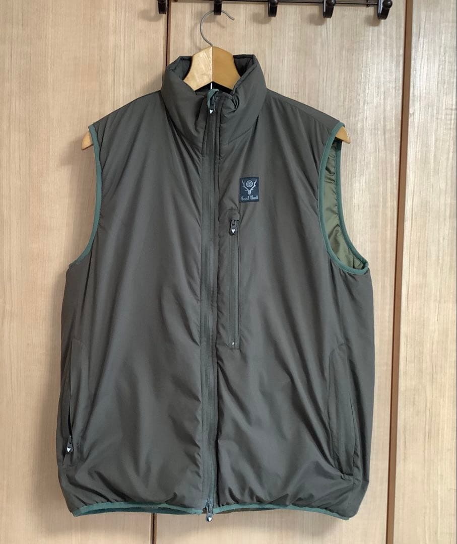 【限定値下げ】south2west8 サウスツーウエストエイトベスト ブラウンM