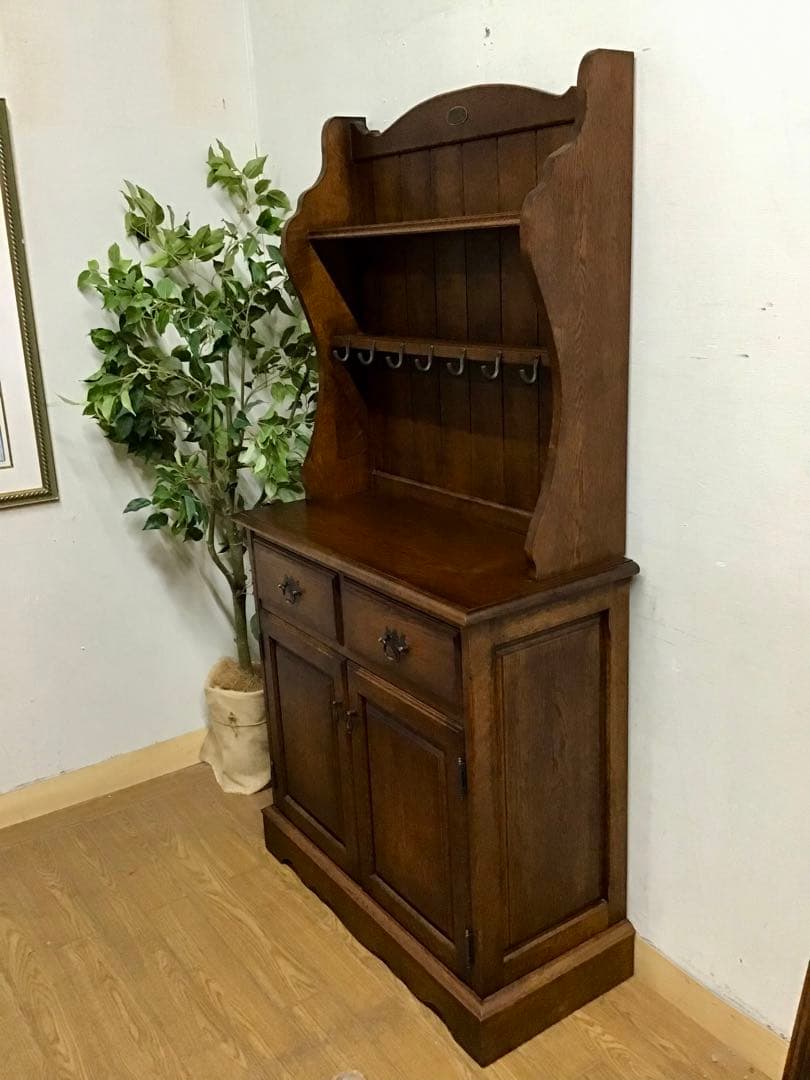 higashikurumemom☆管349☆北海道えぞ民芸家具☆ビュッフェ