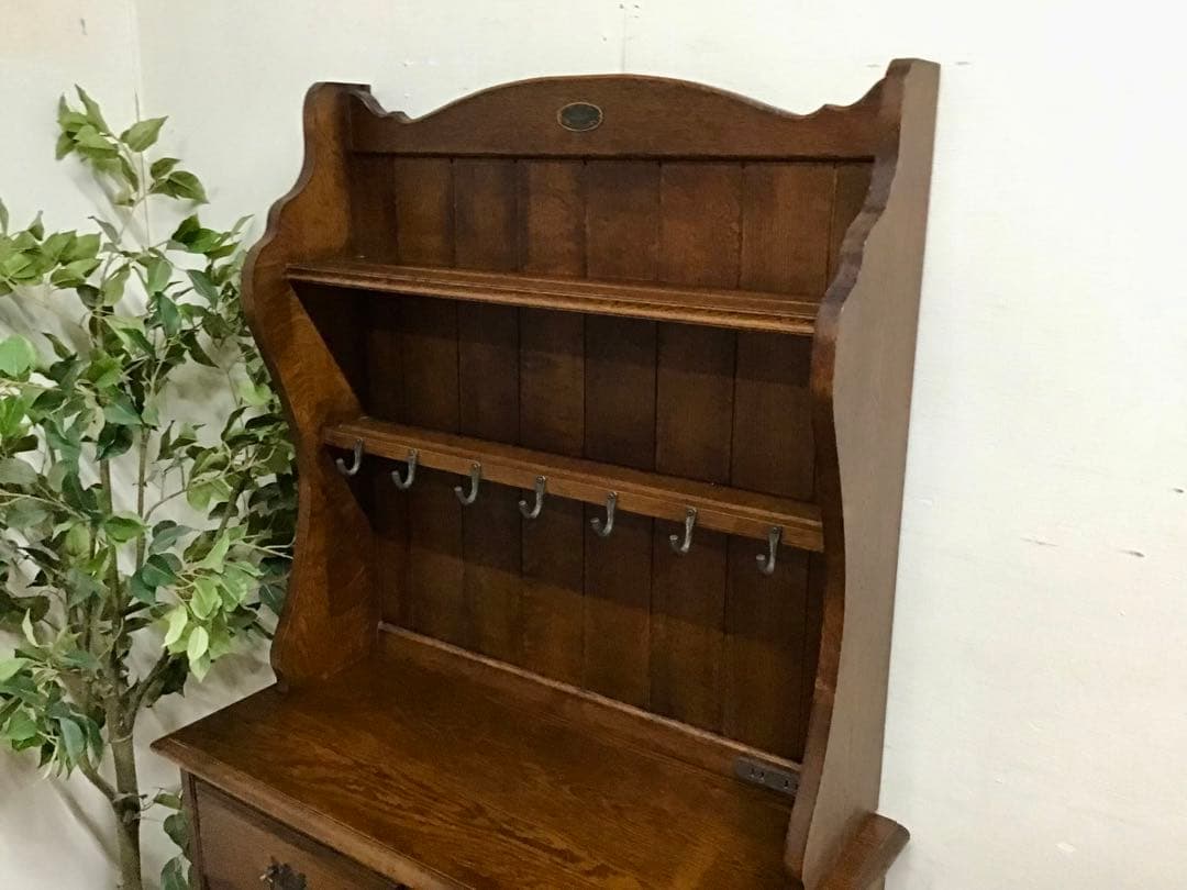 higashikurumemom☆管349☆北海道えぞ民芸家具☆ビュッフェ