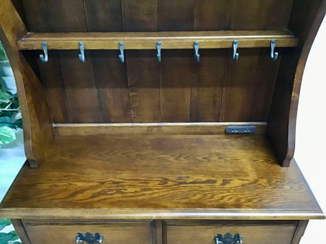 higashikurumemom☆管349☆北海道えぞ民芸家具☆ビュッフェ