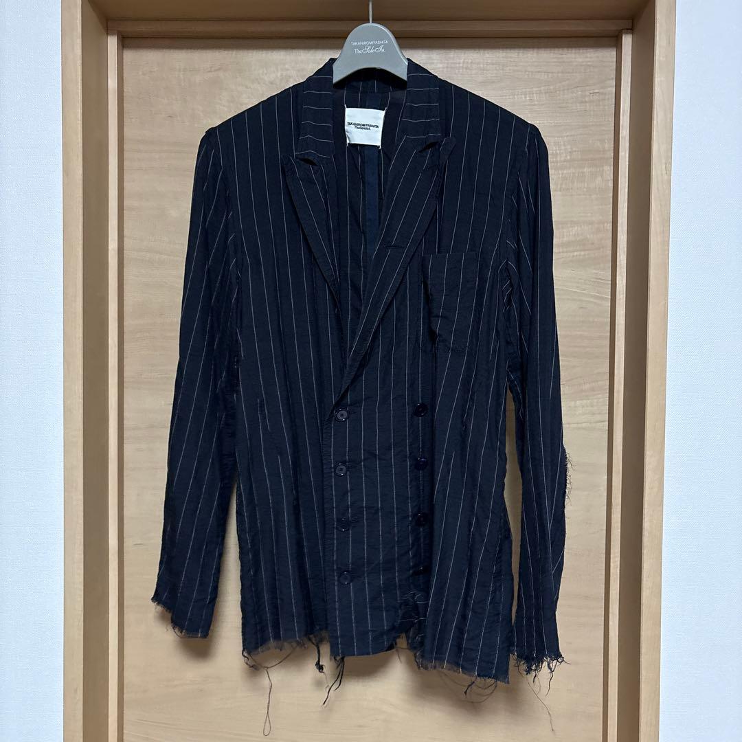 The soloistストライプ ソロイストテーラードジャケット 44