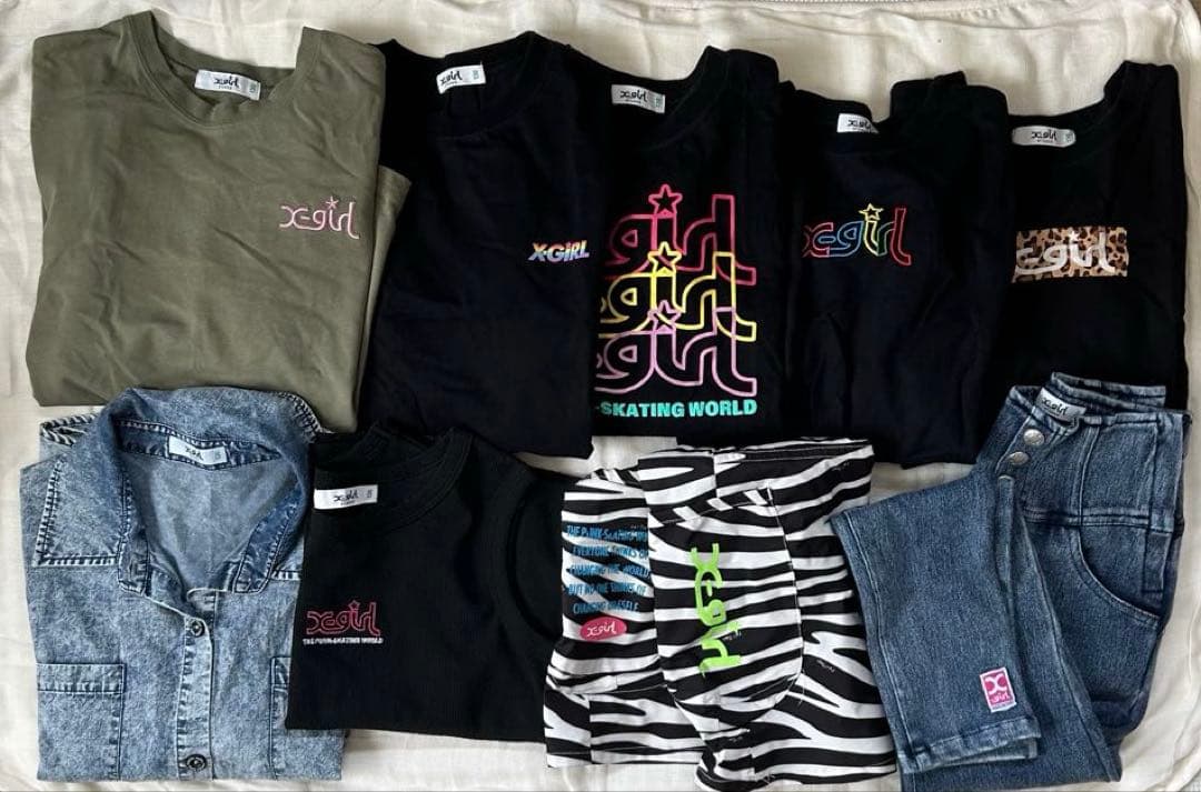 【5045】X-girl Stages 130cm 9点まとめ売り