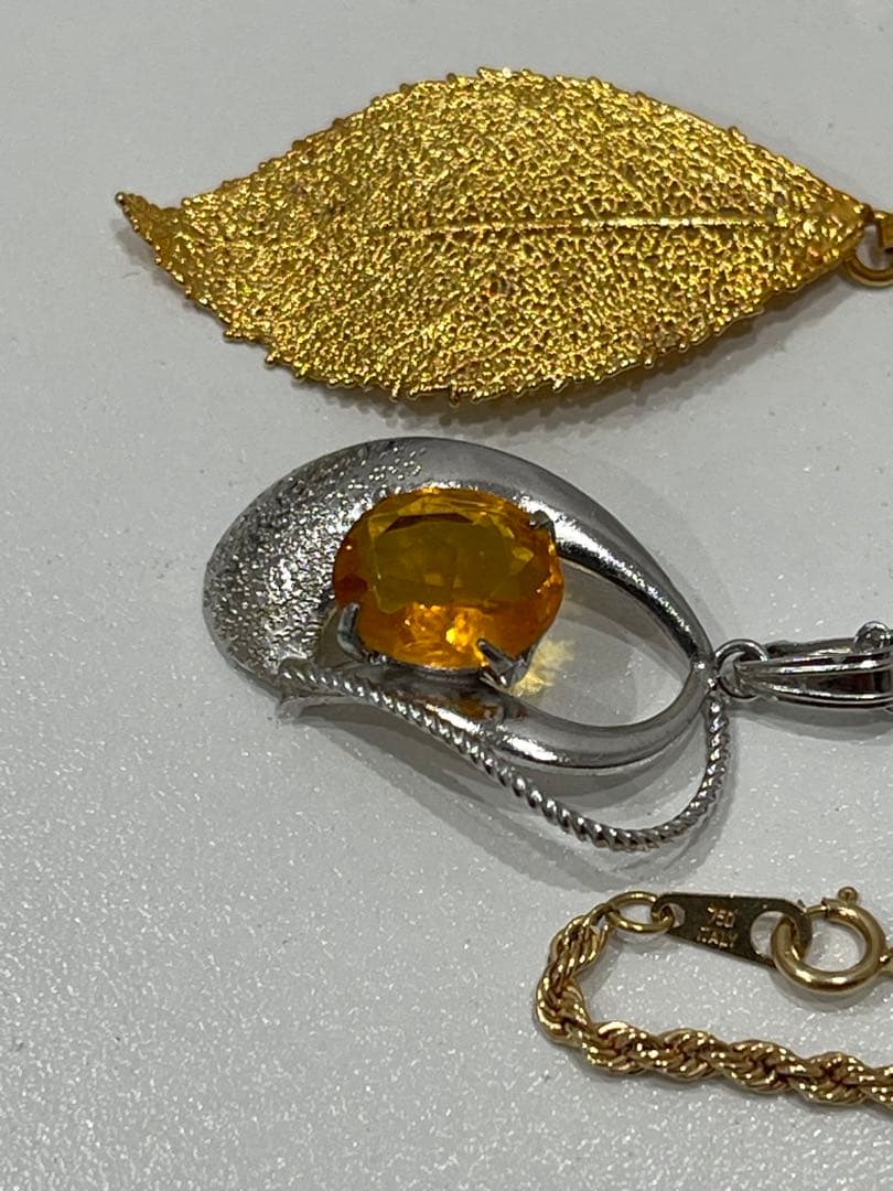 メッキネックレス　5点セット