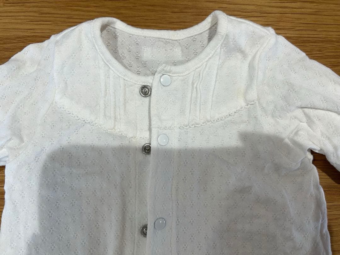 miniHOUSE ホワイトベビードレス セレモニー　4点セット