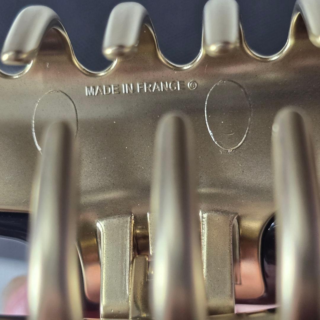 アレクサンドルドゥパリ VENDOME　 L クリップ キラキラ　ブラック