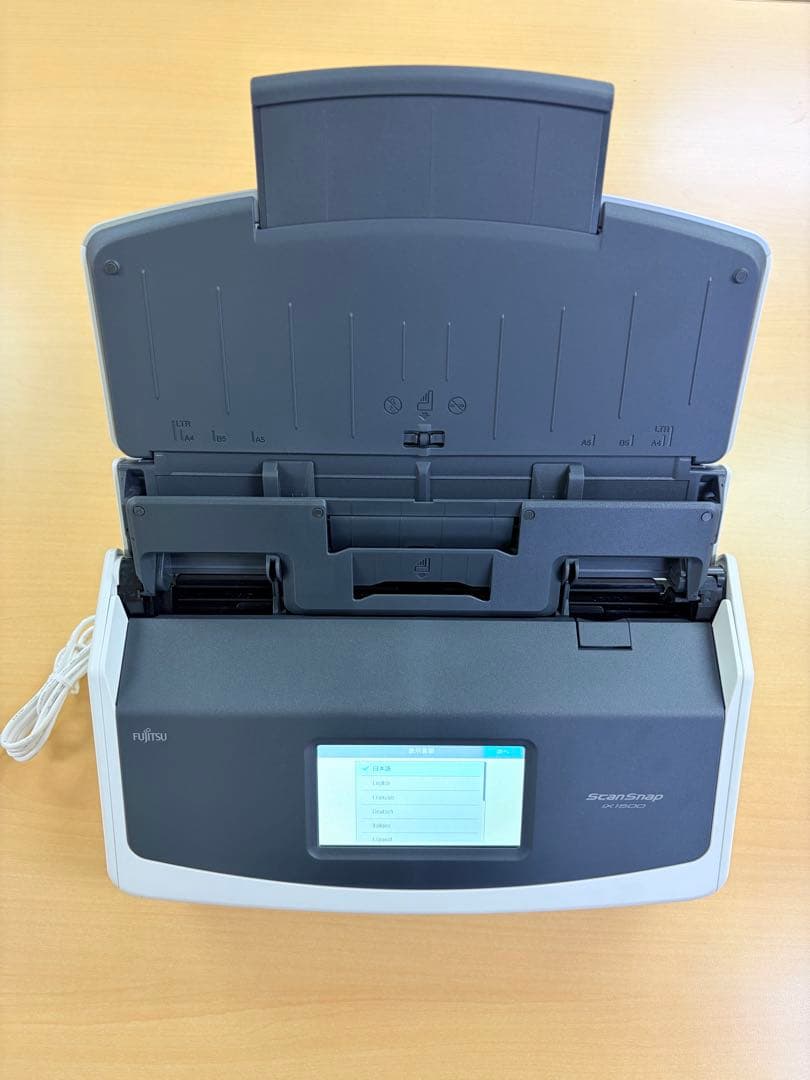 【美品】Fujitsu ScanSnap ix1500ドキュメントスキャナー