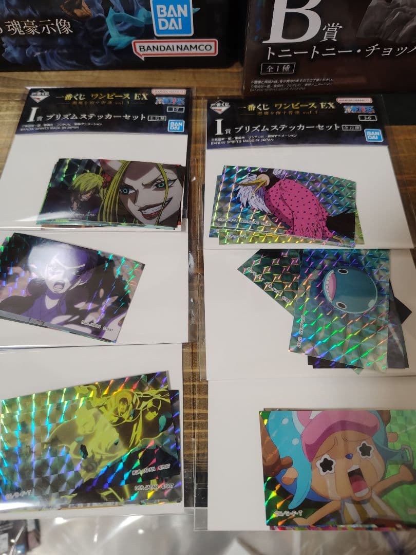 一番くじワンピースEX　A賞、Ｂ賞、オマケ付き