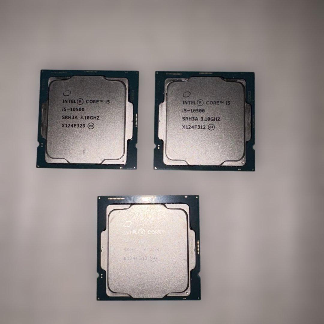 Intel Core i5-10500 CPU 3個セット