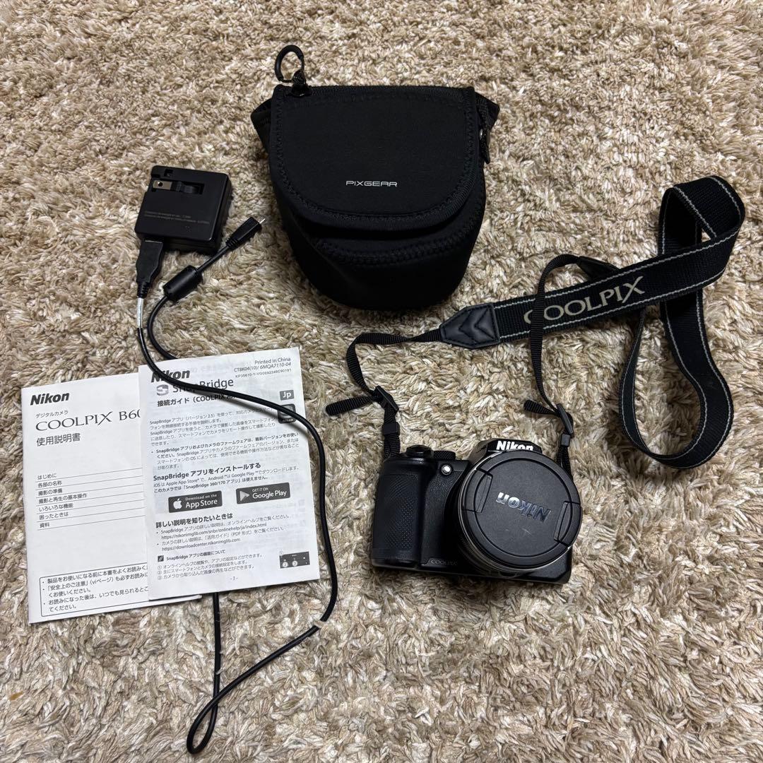 ニコン COOLPIX B600 ブラック デジタルカメラ