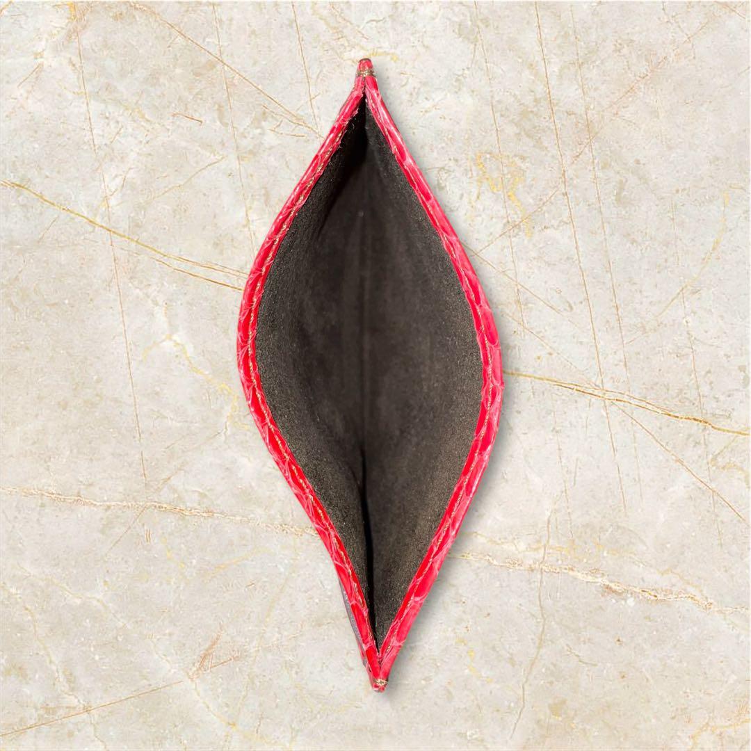 美品　カルティエ　Cartier　カードケース　名刺入れ　パイソンレザー