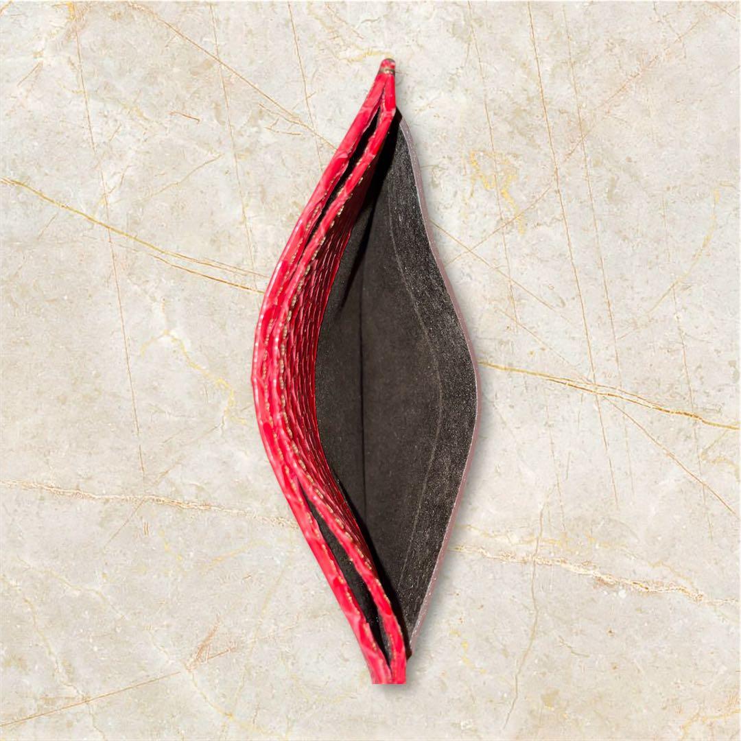 美品　カルティエ　Cartier　カードケース　名刺入れ　パイソンレザー