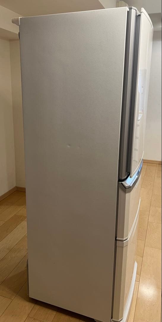 三菱 冷蔵庫 MR-C34C-W 2018年製 自動製氷 右開き