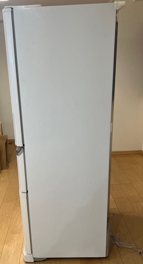 三菱 冷蔵庫 MR-C34C-W 2018年製 自動製氷 右開き