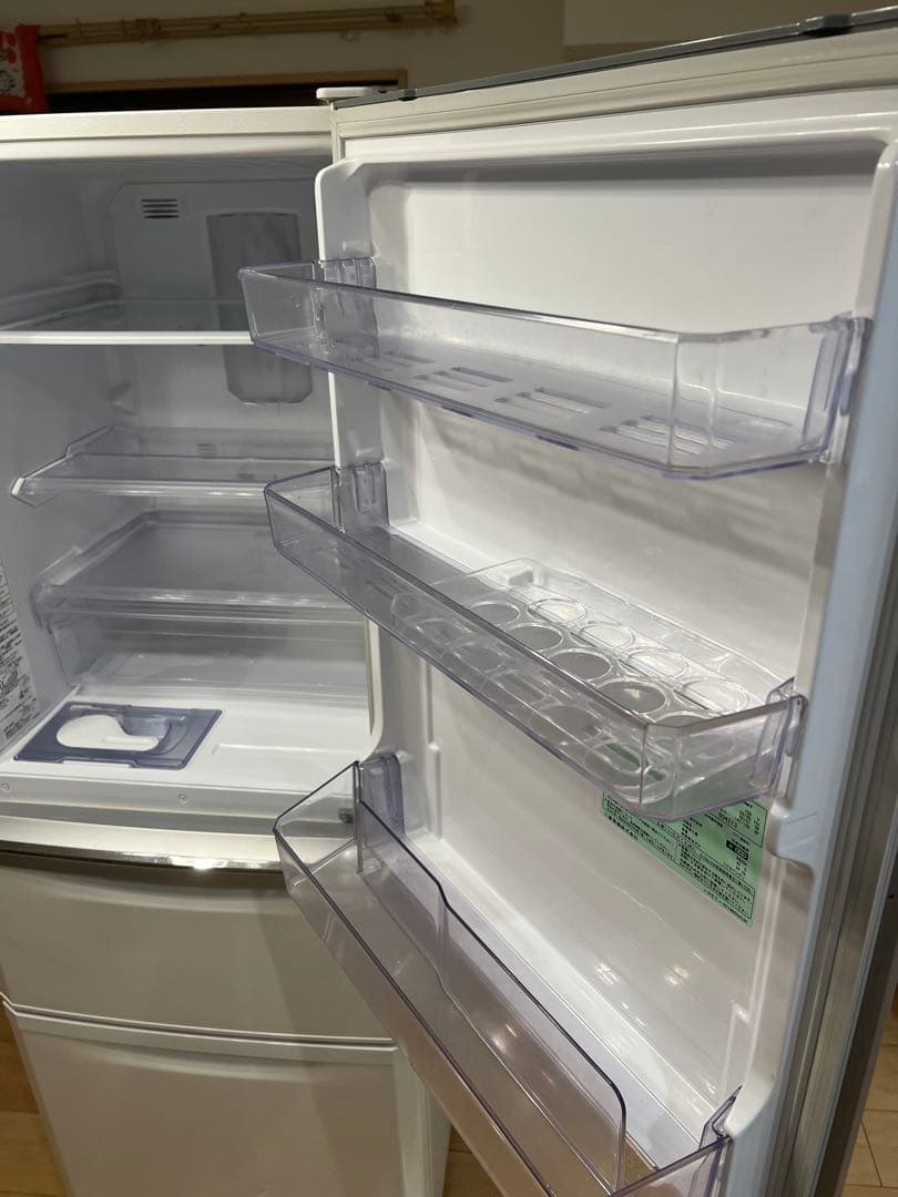 三菱 冷蔵庫 MR-C34C-W 2018年製 自動製氷 右開き