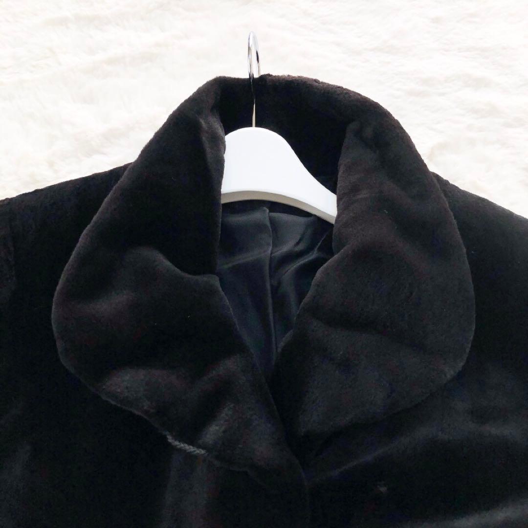 SAGAMINK*サガミンク　ロングコート　リアルファー　毛皮　ブラウン